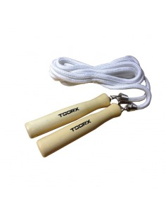 Corde à sauter lestée PVC avec poids et poignées Soft Touch TOORX