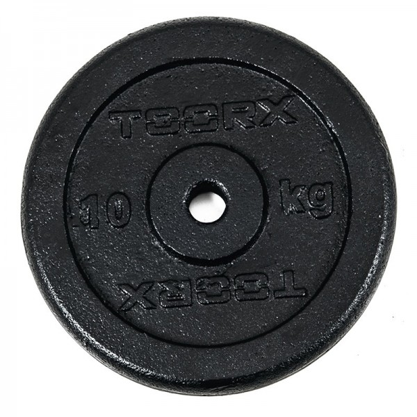 Disque de musculation en fonte noire Ø25mm de 0,5kg à 20kg TOORX DGN